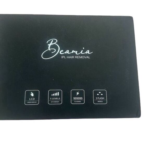 Beamia IPL At-Home Hair Removal Device 5 Settings LCD Display White - Picture 2 of 4